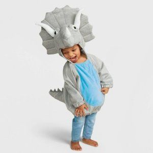 Baby Pullover Triceratops Costume